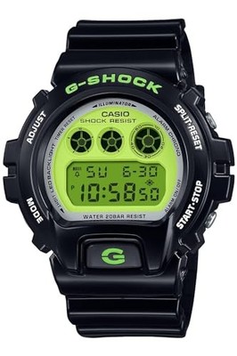CASIO G-SHOCK DW-6900RCS-1JF CRAZY COLORS 2024 JDM Black Men's Watch NEW