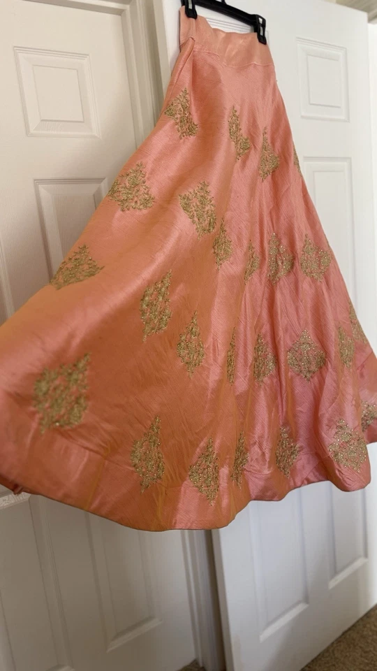 Lehanga and Choli for Girls - Image 2 of 4