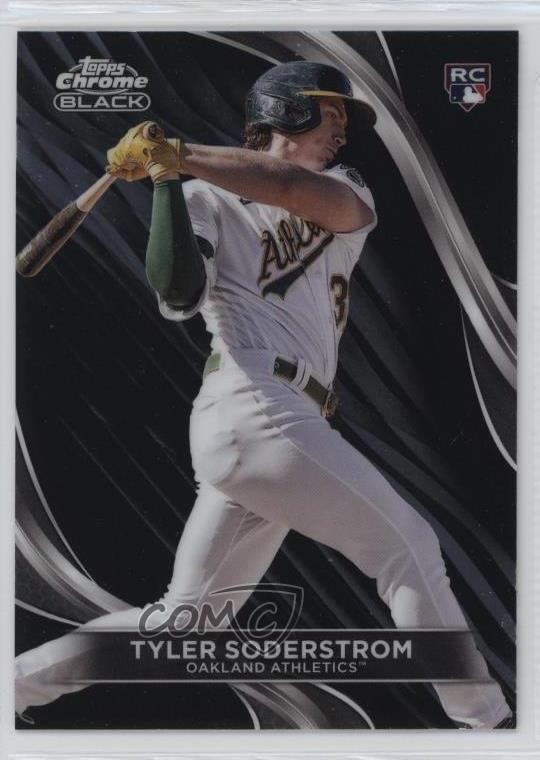 2024 Topps Chrome Black Tyler Soderstrom #80 05x6