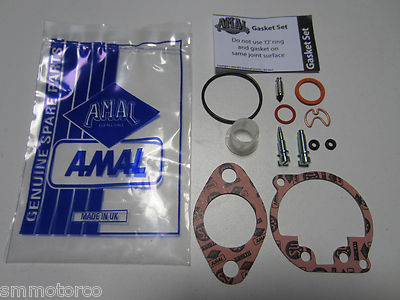 AMAL CONCENTRIC 600 900 CARB CARBURETOR OVERHAUL REBUILD KIT BSA TRIUMPH 622/238