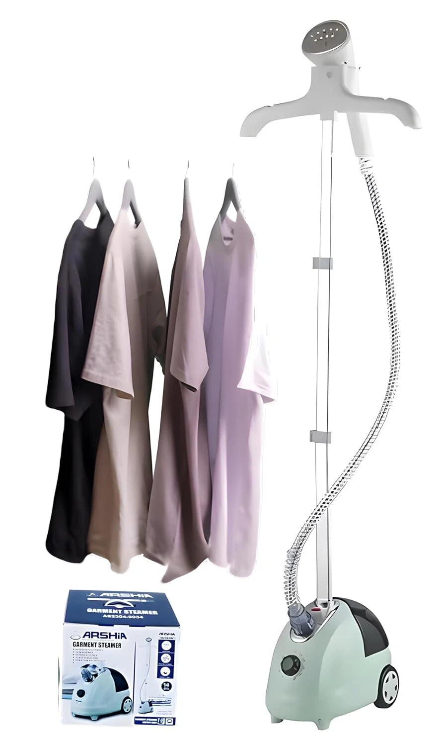 New Steamer Havells Steamo 1800 Watt Garment Steamer (Red & White) (GHGGSBTR180)