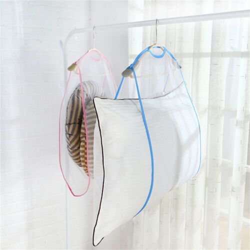 Doll Storage Bag Mesh Clothes Net Pillow Net Storage Hanging Drying Rack - Foto 1 di 13