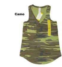 NWT Member's Mark Everday Pocket Tank Camo Size Large