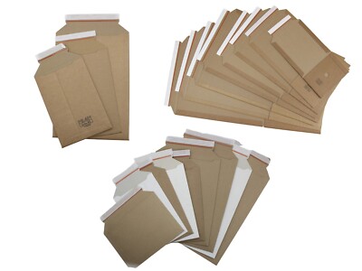 Versandtaschen Voll-Pappe Buchverpackung Wickelverpackung Wellpappe A3 A4 C4 A5