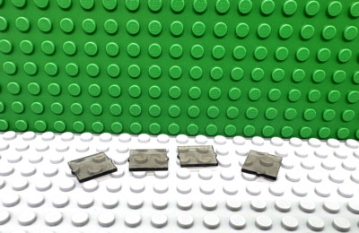 Lego 4 Trans Black 1x2x2 window pane NEW
