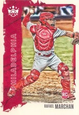 Rafael Marchan RC 2021 Diamond Kings Baseball Canvas Rookie Card SP#147 Phillies