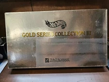 HOT WHEELS F-A-O SCHWARZ GOLD SERIES III SET