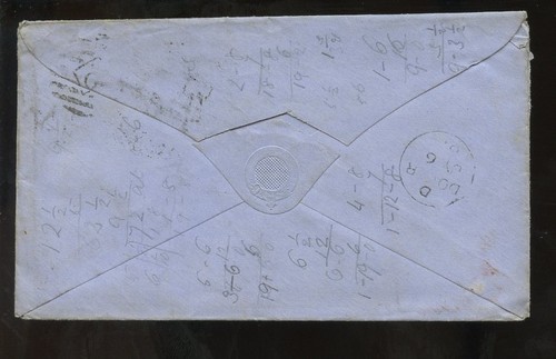 GB QV PENNY REDS DUPLEX CANCELS SPOONS + Other POSTMARKS COVERS ..PRICED SINGLY - Picture 55 of 79