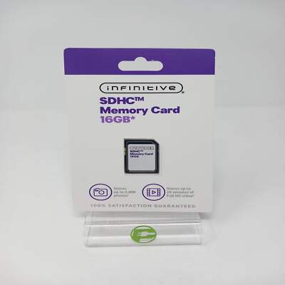 New Infinitive 16GB SDHC Memory Card