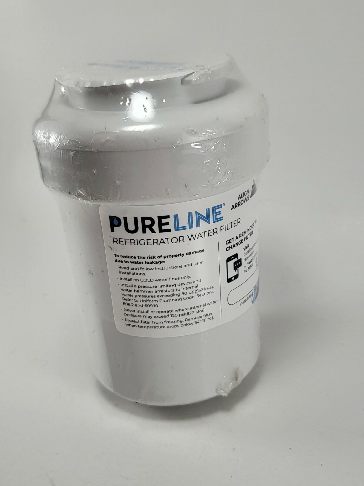 Pureline Refrigerator Water Filter PL100 eBay