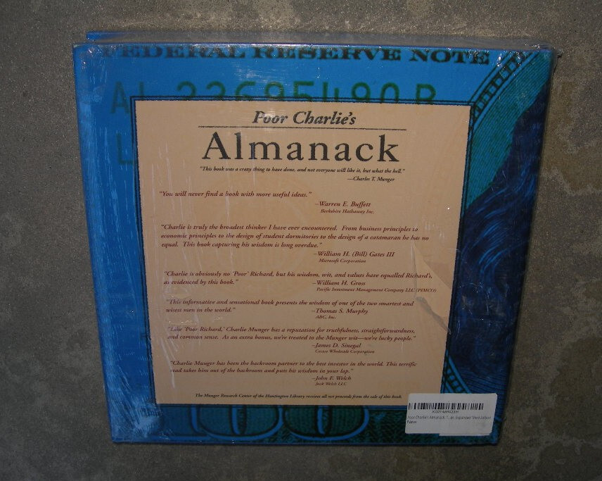 洋書 Poor Charlie's Almanack - Third Edition POOR CHARLIE`S ALMANACK - 3RD EDITION - The Huntington Store