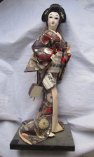 Poupée geisha Japon vintage Doll 36cm