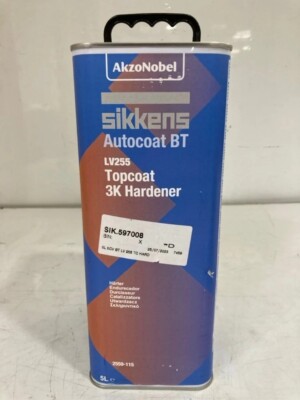 AKZONOBEL SIKKENS AUTOCOAT BT LV255 TOPCOAT 3K HÄRTER 5L