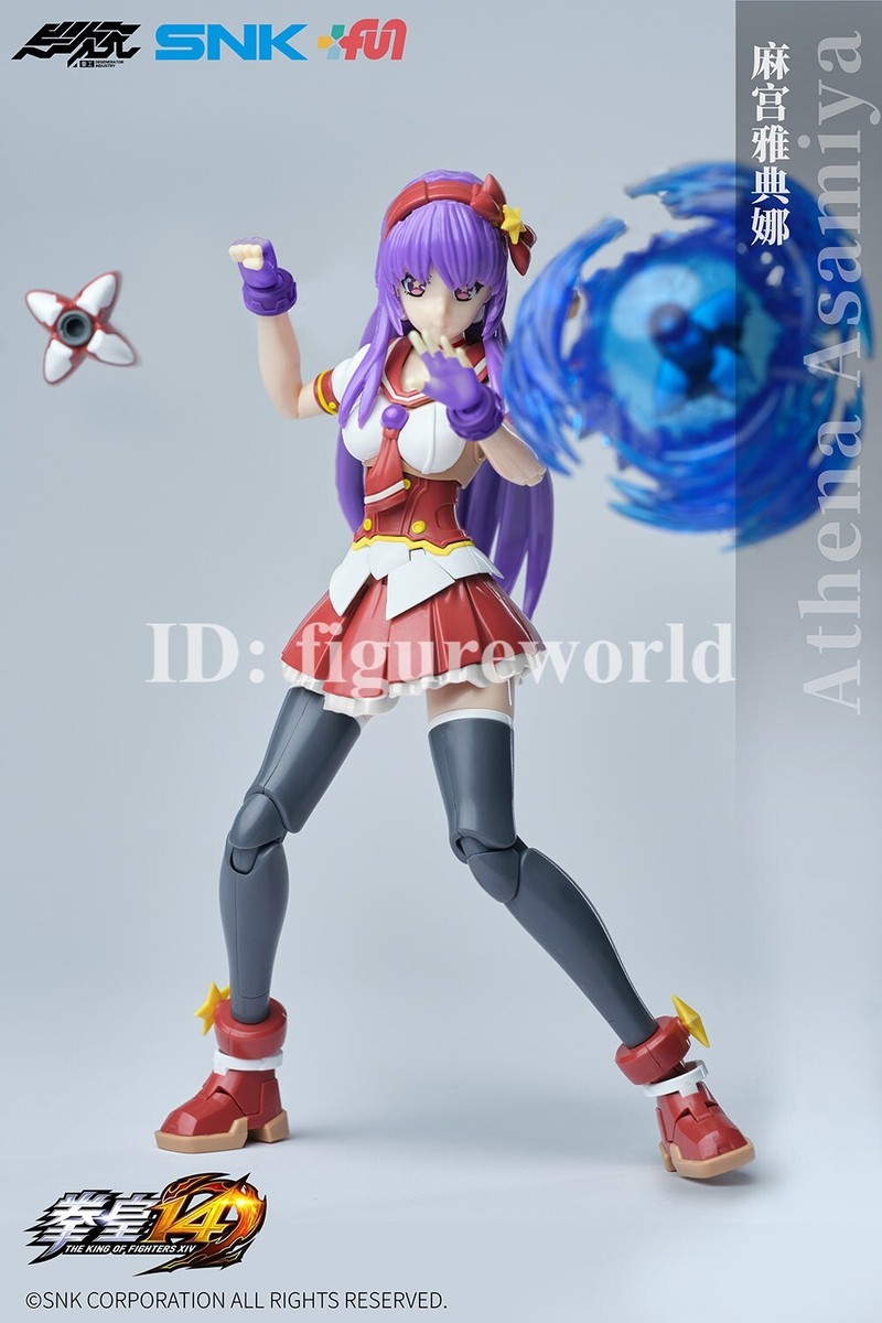 YCY 1/12 Asamiya Athena Plastic Assembled Action Figure Female