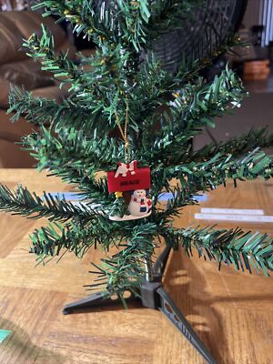 Kurt Adler Snowman Christmas Tree Name Ornament Grace