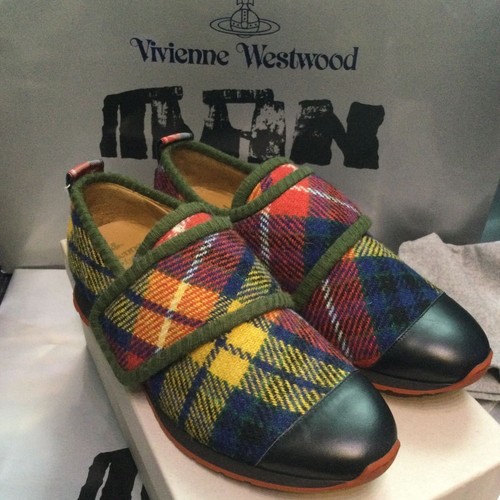 Vivienne Westwood Harris Tweed Slip-on 