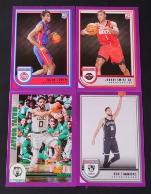 2022-23 NBA Hoops Basketball PURPLE Parallels You Pick - 2 Card Minimum