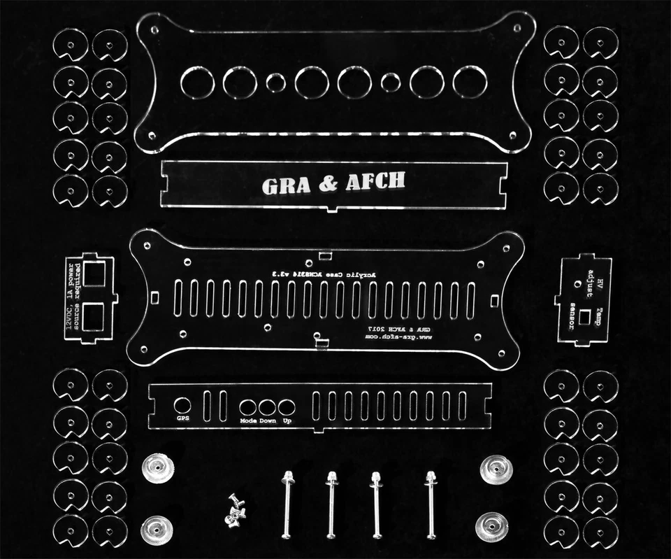 DIY KIT IN-14 Arduino Shield NCS314 Nixie Tubes Clock with Acrylic [WITH TUBES] - Image 4 of 4