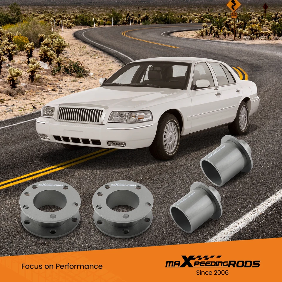 Kit de elevación de 3" para Ford Crown Victoria Mercury Grand Marquis Lincoln Town Car 03-11 Foto 4 de 4