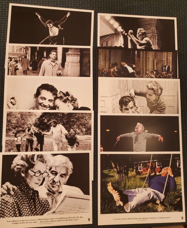 MAESTRO Bradley Cooper Carey Mulligan Bernstein LOBBY CARDS Posters Pictures