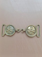 FRENCH IMPERIAL NAPOLEONIC OFFICER BRASS BELT BUCKLE  Reproduction