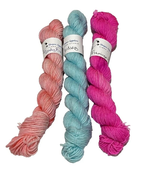 Skein Lot Hand Dyed Yarns