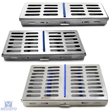 Dental Instruments Cassette Tray Sterilization Box Autoclave Surgical Instrument