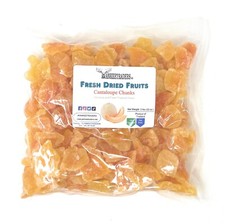 Dried Cantaloupe Chunks, 2 lbs.  YANKEETRADERS  Brand  FREE SHIPPING
