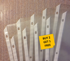 10 Generic Heavyweight Sheet Page Protectors CLEAR BUY 2 GET 1 FREE 