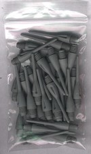 33 GREY Dimpled Soft Tip Points: 1.25in. length: Great for Soft Tip Darters