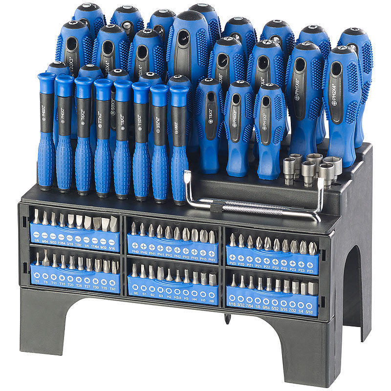 Draper Expert 7-teiliges Bit-Set Metrisch – Mit Halter, 1/2 Zoll Antrieb, Chrom-Molybdän-Stahl
