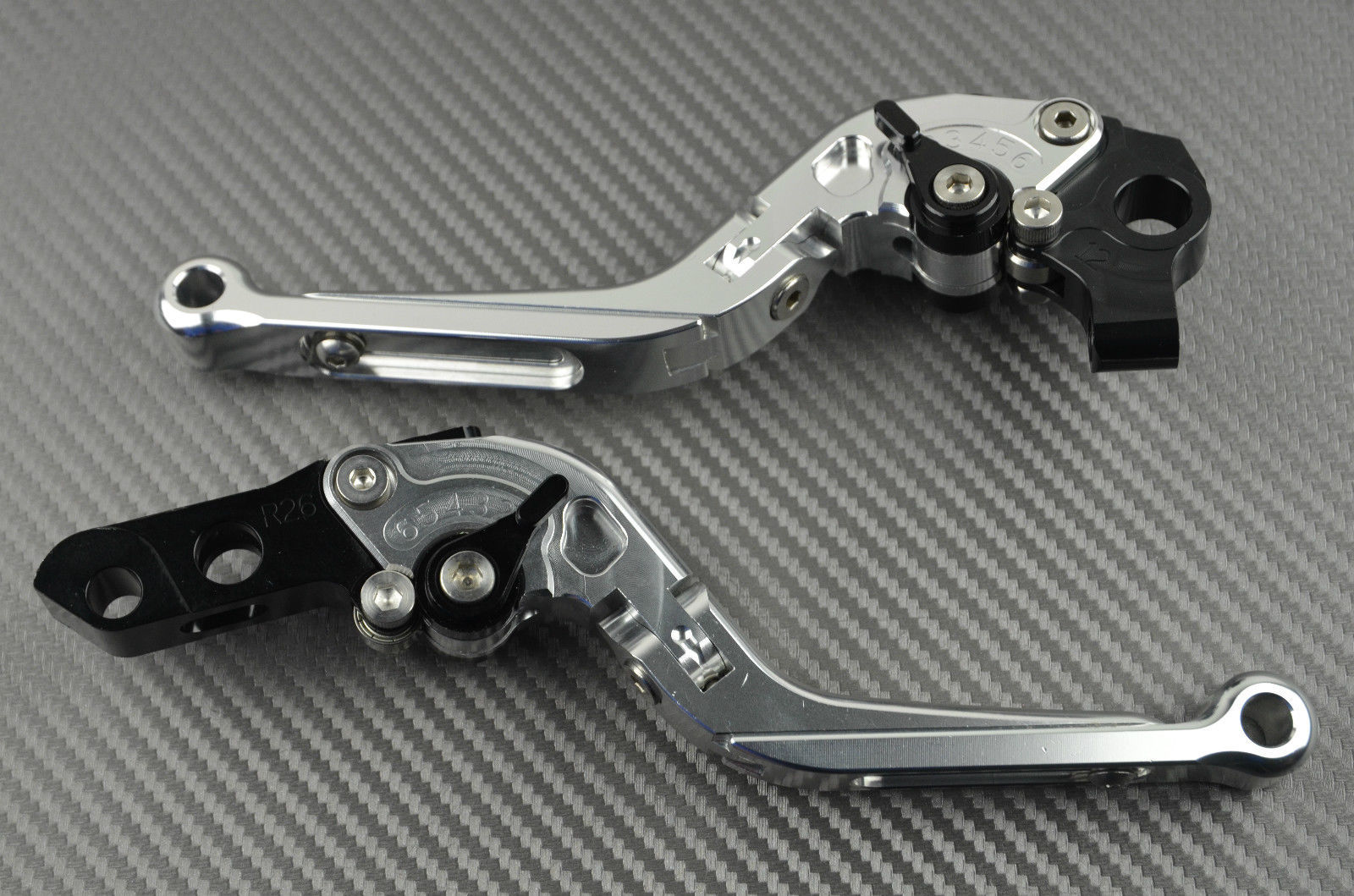 Levier de frein flip-up alu pour piloter la Kawasaki H2 sur circuit