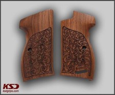 KSD Brand SIG P210-1/-4 /-5/-6/ DK M49 With Lanyard Ring Compatible Walnut Grip