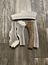 3 Pack X-LARGE SPLIT ELK ANTLER Premium Dog Chews 7-9  