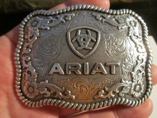 VINTAGE ARIAT THEME BELT BUCKLE - GW-22