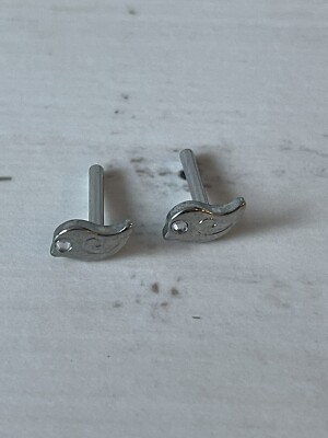 American Girl Doll GABRIELA & TENNEY Noteworthy Earrings for Dolls - Bird Studs