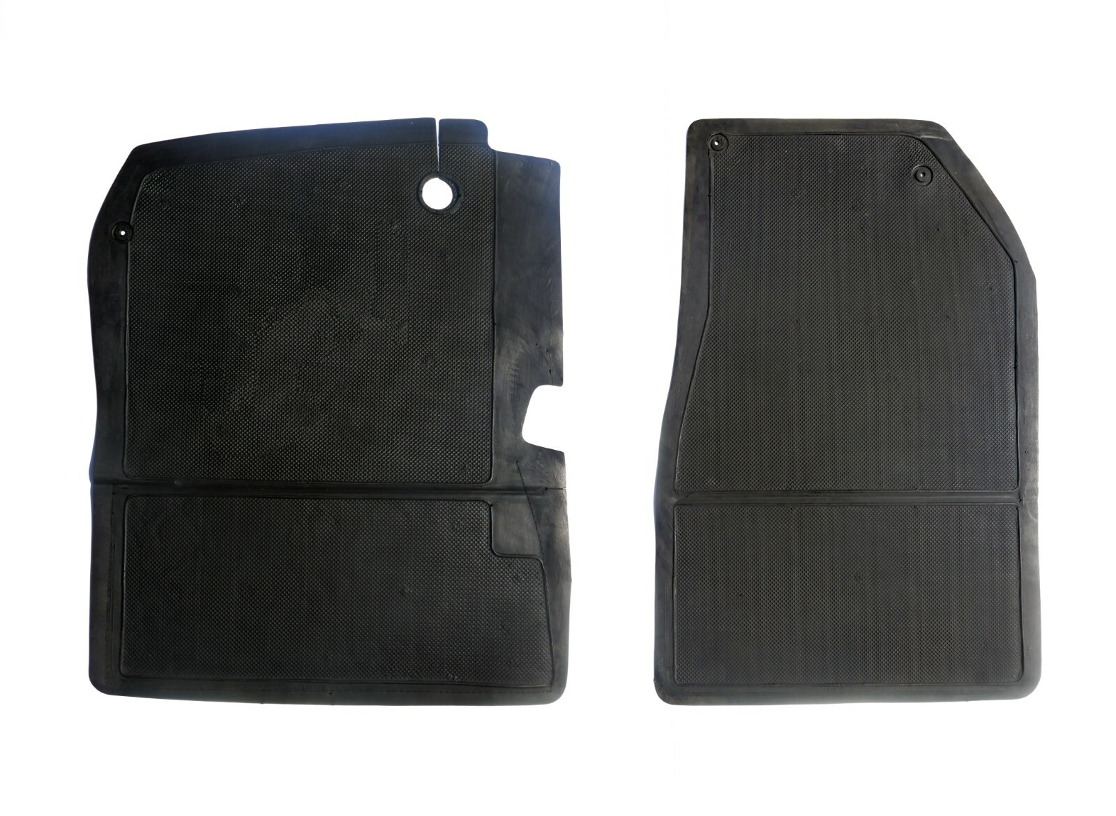 JUEGO ALFOMBRAS DE GOMA ORIGINALES FIAT 124 SPIDER AS BS PININFARINA 1966-1974