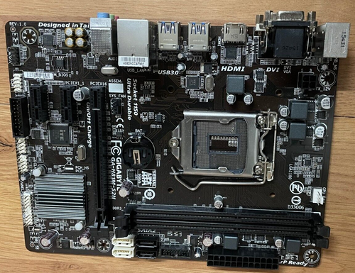 SCHEDA MADRE GIGABYTE GA-H81M-S2H - NON TESTATA.