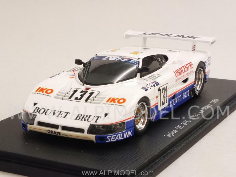 Kit Maquette Spice SE88C N°111 - Le Mans 1988 - DAM 1/43 - Métal Blanc