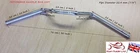 30"Long UNIVERSAL CHROME PLATED 22MM 7/8'' HANDLEBAR UNIT CAFE RACER MOTORCYCLES
