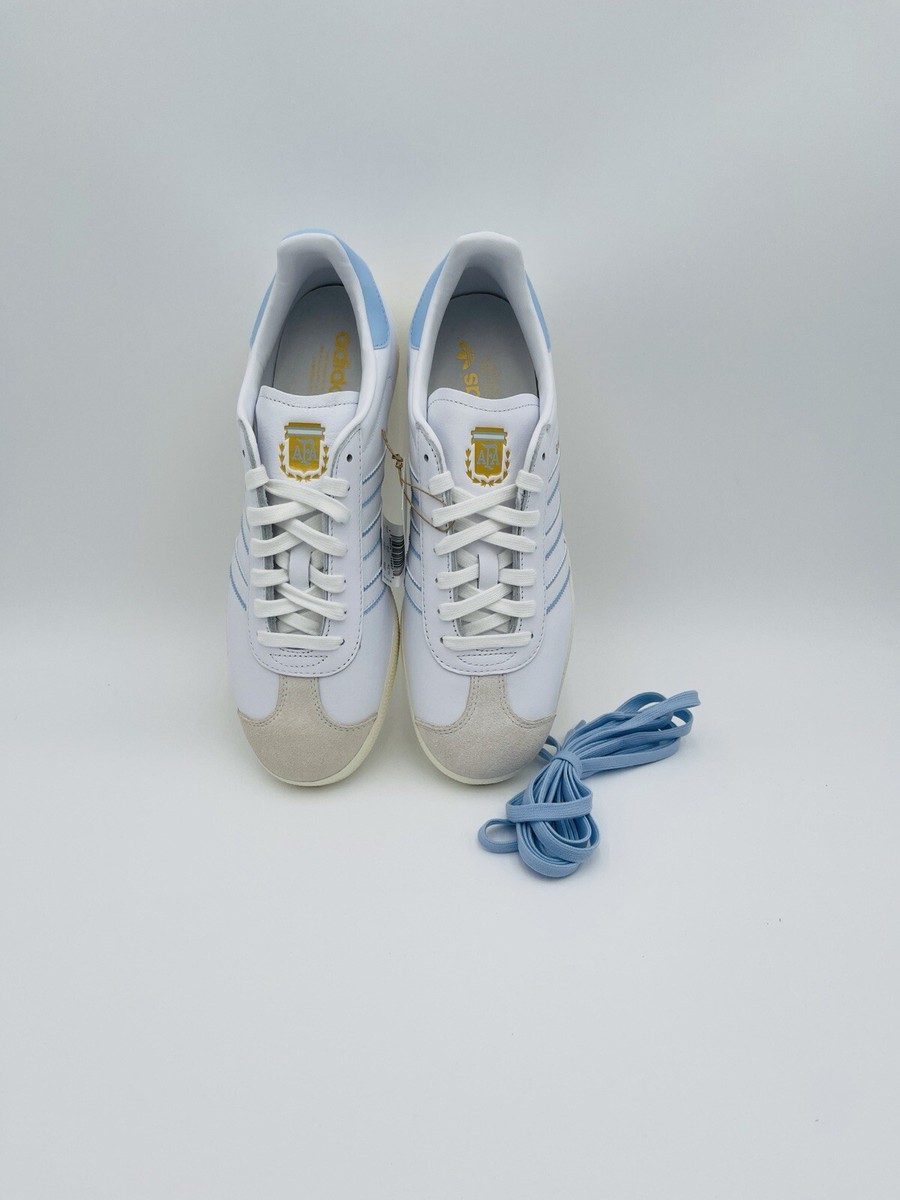 Adidas Men's Gazelle Argentina AFA World Cup Blue White ID3718 | eBay