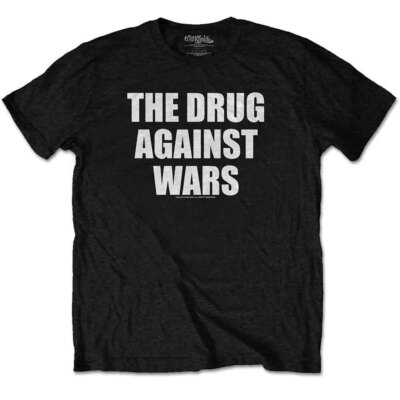 T-Shirt Wiz Khalifa Unisex: Drug Against Wars (Medium)