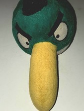 Angry Birds Large Plush Hal Toucan Green Bird 12" Long Closed Beak