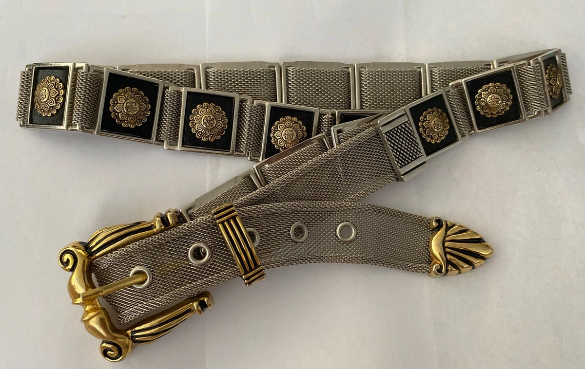 Silver Metal Vintage Belts for Women for sale | eBay display picture 2