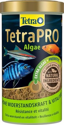 Tetra Pro Algae Multi-Crisps - Premium Fischfutter mit Algenkonzentrat, 500 ml