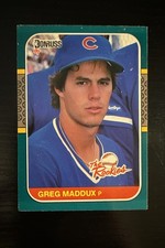 1987 Donruss The Rookies - Greg Maddux #52 (RC)