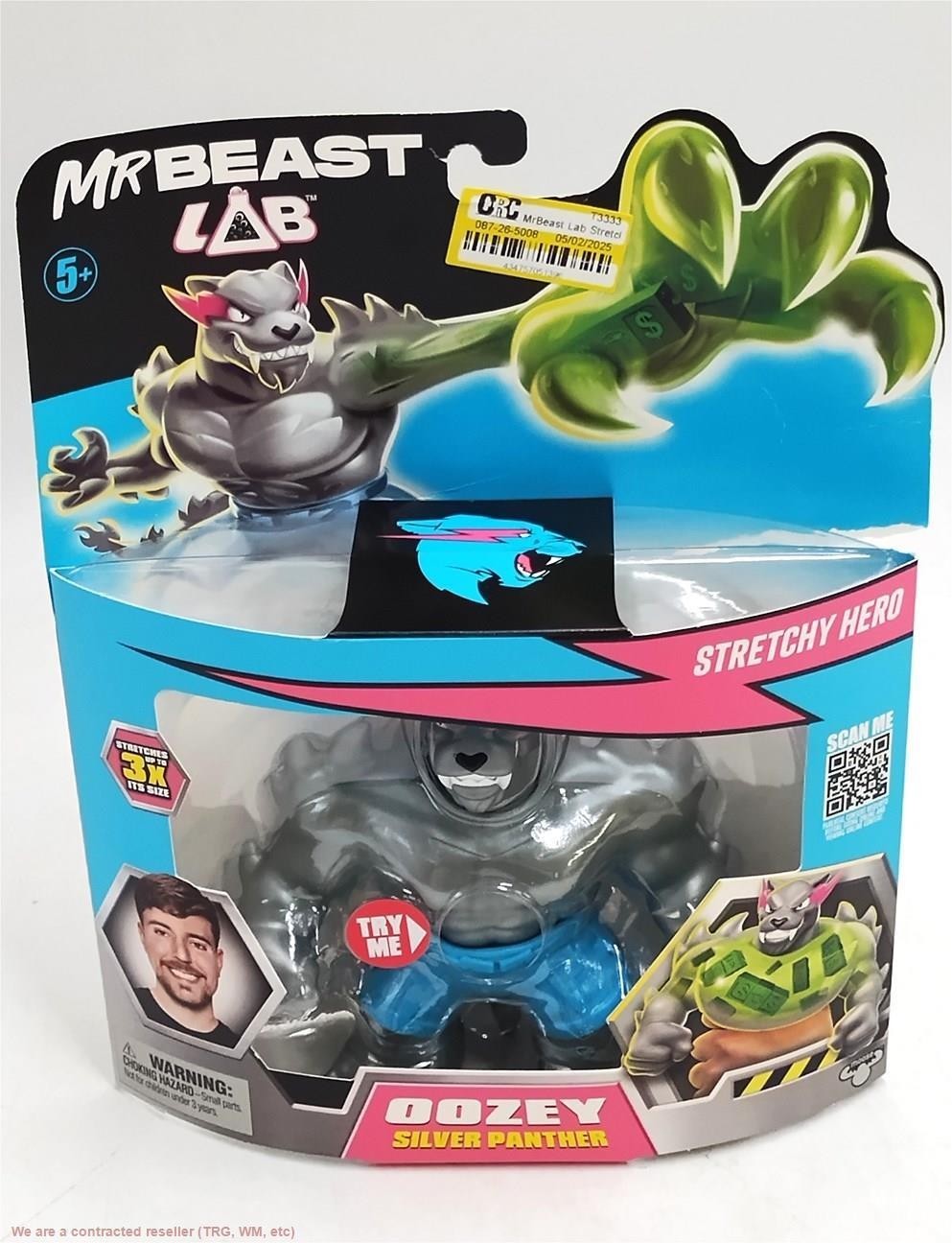 Эластичный герой MrBeast Lab Серебряная пантера ПОДРОБНЕЕ 2790₽