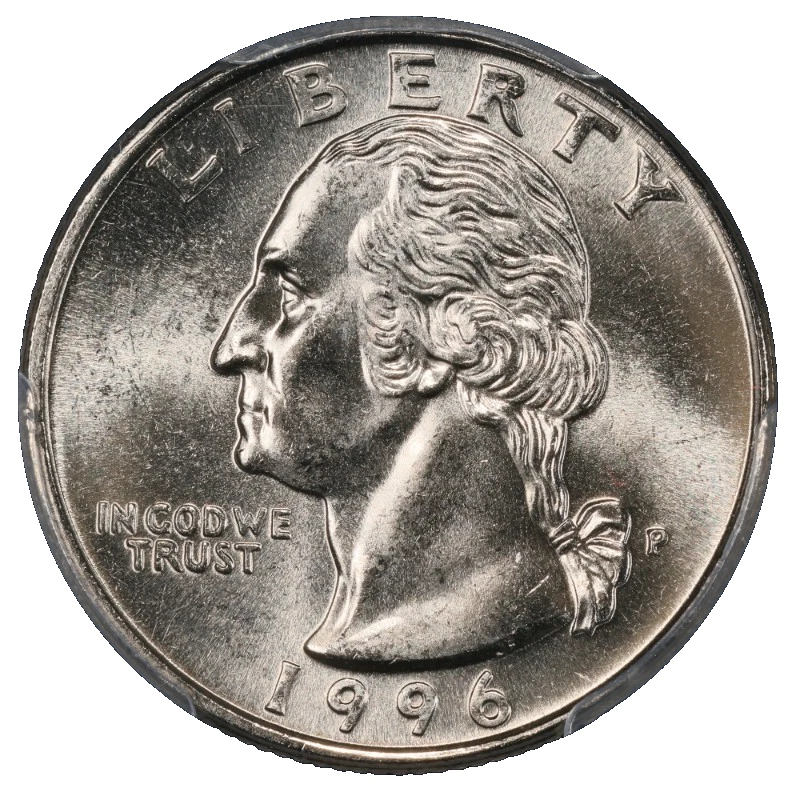 1996 P 25C Washington Quarter MS66 - Image 3 of 4