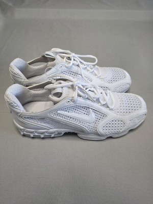 Nike Air Zoom Spiridon Cage 2 Triple White CJ1288-100 Mens Shoe Size 14