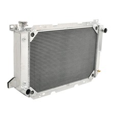 4 Row Aluminum Radiator For 1985-1997 Ford F150 F250 F350 Bronco 5.0l 5.8l 7.5l